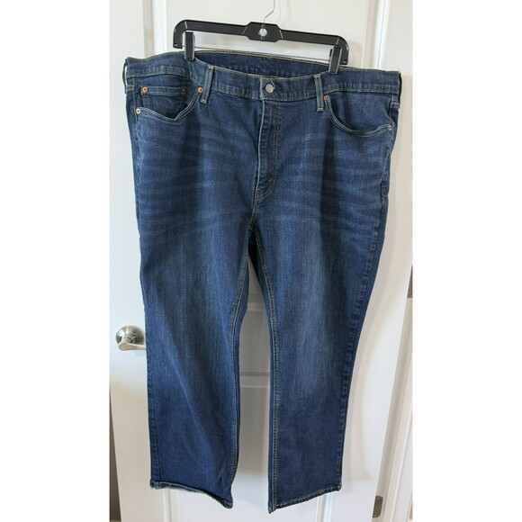 Levi's Other - Levis 541 Athletic Taper Jeans Mens 46x32 Dark Wash Indigo Blue Stretch Denim
